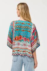 Mabi Blouse in Renata Scarf view 4