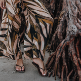 Indie Chocolate Patent Sandal