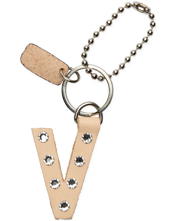 Consuela - Charm - Iced Alphabet Charm ?V’