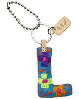 Consuela - Charm - Turquoise Felt Alphabet Charm ?L’