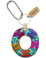 CONSUELA TURQUOISE FELT ALPHABET CHARM "O" CHRM3653FTCOOS