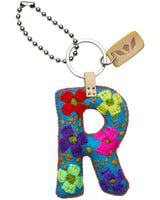 CONSUELA TURQUOISE FELT ALPHABET CHARM "R" CHRM3656FTCOOS