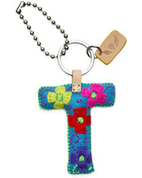 CONSUELA TURQUOISE FELT ALPHABET CHARM "T" CHRM3658FTCOOS