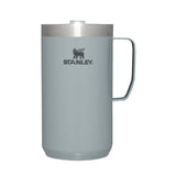 Stay-Hot Camp Mug 24 oz in Hammertone Silver by Stanley