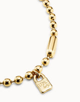Copito de Nieve (Snowflake) Necklace in Gold