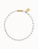 Copito de Nieve (Snowflake) Necklace in Gold & Silver