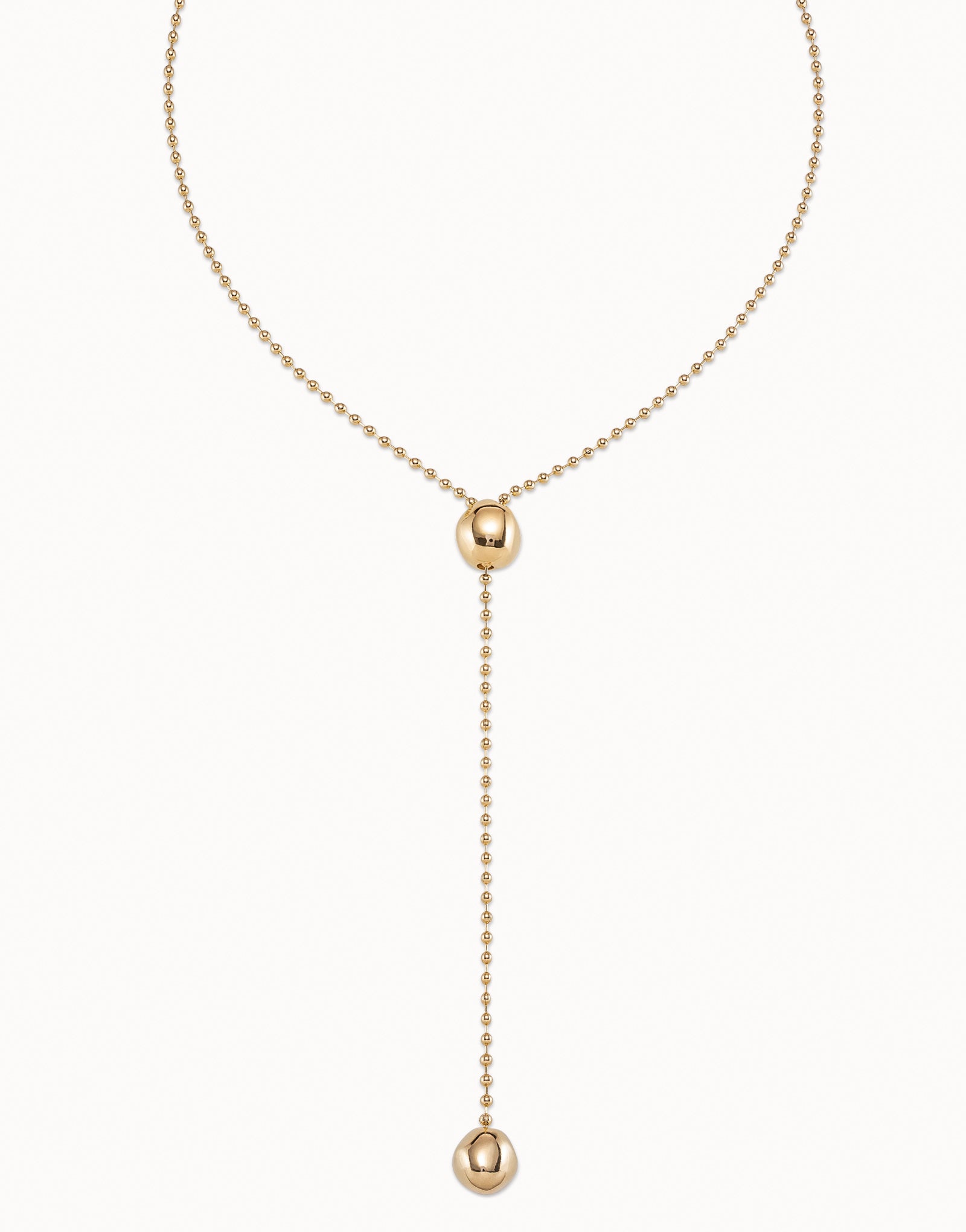 Uno De 50 - 18K Gold-Plated Adjustable Chain Necklace – Julien's a ...