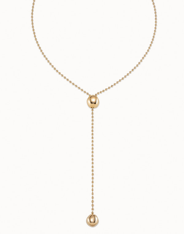 Uno De 50 - 18k Gold-plated Adjustable Chain Necklace