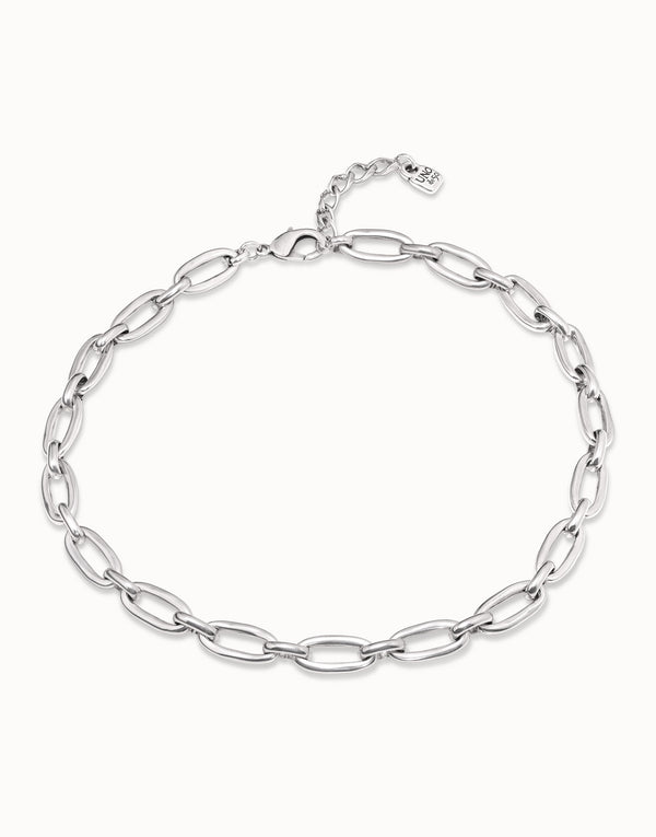 Uno De 50 - Sterling Silver-plated Short Necklace
