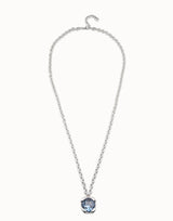 Uno De 50 - Sterling Silver-plated Necklace with Blue