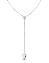 Uno De 50 - Silver-plated Chain with Two Hearts