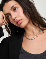 Medelux Necklace in Silver
