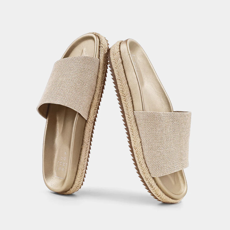 Shushop - Crisanta Gold Woven