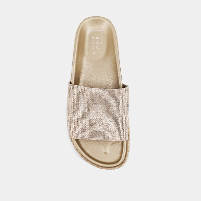 Shushop - Crisanta Gold Woven