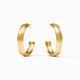 Cobblestone Hoops in Gold by Julie Vos