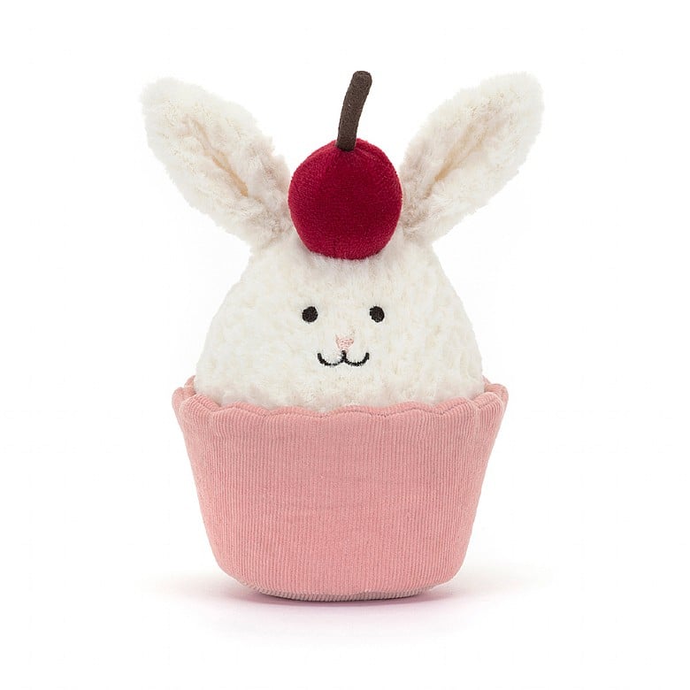 Jellycat - Plush - Dainty Dessert Bunny Cupcake
