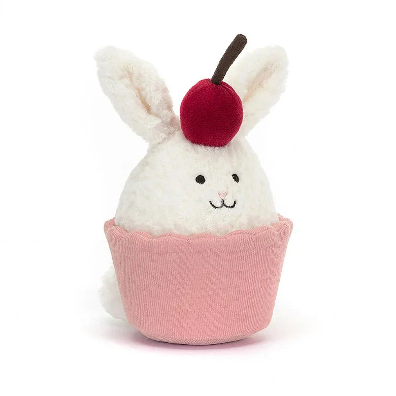 Jellycat - Plush - Dainty Dessert Bunny Cupcake