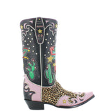 The Best Western Boot in Black and Emerald by Double D Ranch