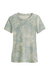Unity Tee Sea Glass Garden view 2
