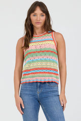 Amora Top in Riviera Stripe