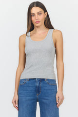 Louise Tank Heather Grey
