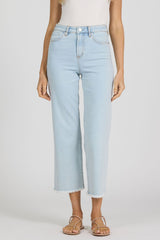 Holly Straight Leg Jean Bubble Bath