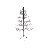 Jan Barboglio Mesquite iron tree with adjustable branches on a tripod base
