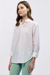 Lolita Poplin Shirt White view 2
