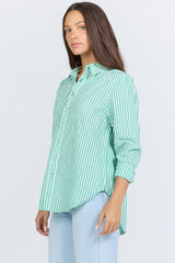 Lolita Shirt Greengrass Stripe view 3