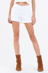 Hampton Short Optic White