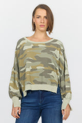 Trenton Sweater Riviera Camo