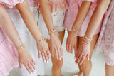 Gold Bow Bracelet by Beaded Blondes