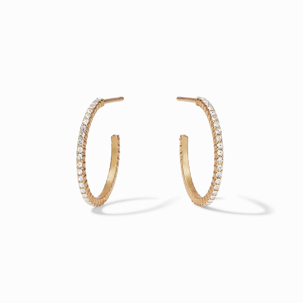 Windsor Hoops in Cubic Zirconia - Julie Vos – Julien's a Lifestyle Store
