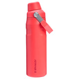 IceFlow Bottle with Fast Flow Lid 24 oz in Hot Coral by Stanley