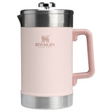 Classic Stay Hot French Press 48 oz in Rose Quartz by Stanley