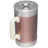 Classic Stay Hot French Press 48 oz in Rose Quartz by Stanley