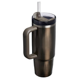 Quencher H2.0 Fluted Tumbler 30 oz in Gunmetal Shine by Stanley