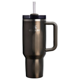 Quencher H2.0 Fluted Tumbler 40 oz in Gunmetal Shine by Stanley