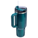 Quencher H2.0 Fluted Tumbler 40 oz in Marina Shine by Stanley