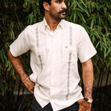Texas Standard Flores Tejas Guayabera