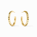 Rainbow Hoops in Shades of Jade view 2