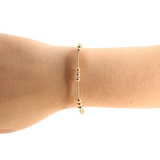 ILY Bracelet in Gold by Beaded Blondes
