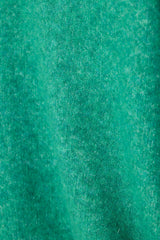 P.J. Salvage Martinis & Mistletoe Snuggle Sweater in Ivy (print swatch)