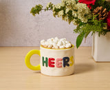 Ceramic Message Mug Cheers 14 oz view 2