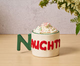 Ceramic Message Mug Naughty 14 oz view 2