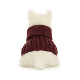 Munro Scottie Dog 'Winter Jumper' by Jellycat view 4