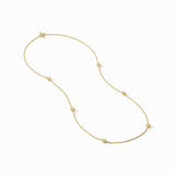 Tribeca Station Necklace in Cubic Zirconia view 2