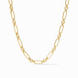Colette Link Necklace in Gold