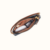 Darcy Crossbody in Black and Tan by HOBO
