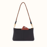 Darcy Crossbody in Black and Tan by HOBO